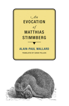 Paperback An Evocation of Matthias Stimmberg Book