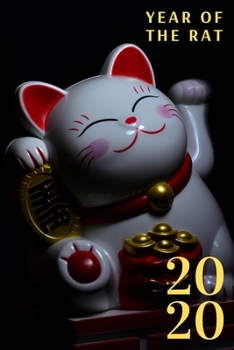 Paperback 2020 Year of the Rat: Chinese New Year Notebook/Notepad, A5 120 lined pages diary/journal gift, 春節快樂, 鼠&# Book