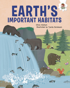 Library Binding Earth's Important Habitats Book