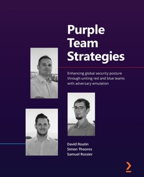 Paperback Purple Team Strategies: Enhancing global security posture through uniting red and blue teams with adversary emulation Book