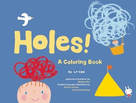 Paperback Holes!: A Coloring Book