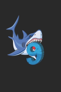 9: 9th Birthday Memory Book For Kids, 9 Year Old Bday Gift, Draw and Write Journal, Shark Notebook For Nine Year Olds