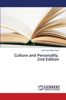 Culture and Personality. 2nd Edition