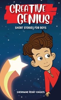 Hardcover Creative Genius: Short Stories for Boys [Large Print] Book