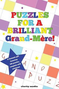 Paperback Puzzles For A Brilliant Grand-Mère Book
