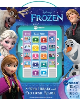 Hardcover Disney Frozen: Me Reader Electronic Reader and 8-Book Library Sound Book Set [With Audio Player and Battery] Book