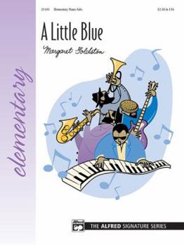 Paperback A Little Blue: Sheet Book