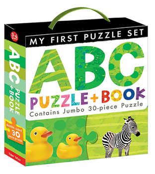 Paperback ABC Puzzle and Book [With Puzzle] Book