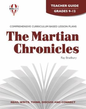Paperback Martian Chronicles - Teacher Guide by Novel Units Book