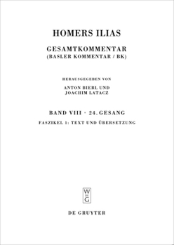 Hardcover Text Und Übersetzung [Greek, Ancient (To 1453)] Book