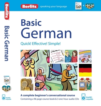 Paperback Berlitz Basic German Book
