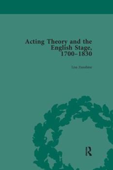 Paperback Acting Theory and the English Stage, 1700-1830 Volume 2 Book