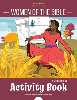Paperback Women of the Bible Activity Book