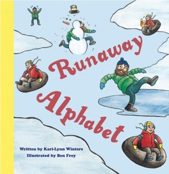 Hardcover Runaway Alphabet Book