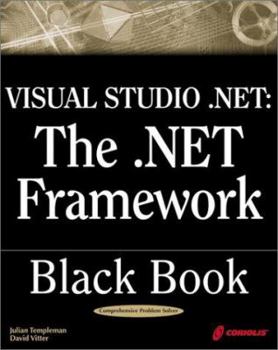 Paperback Visual Studio.NET: The .NET Framework: Black Book [With CDROM] Book