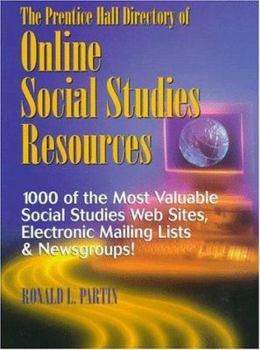 Paperback The Prentice Hall Directory of Online Social Studies Resources Book