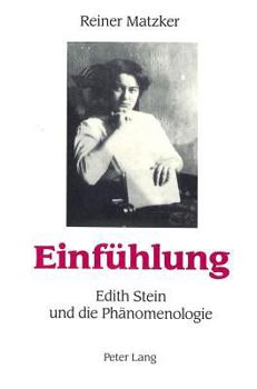 Paperback Einfuehlung: Edith Stein Und Die Phaenomenologie [German] Book