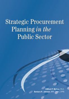 Paperback Strategic Procurement Planning in the Public Sector Book