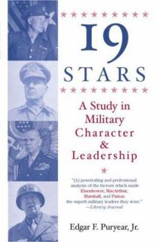 Paperback 19 Stars: A Study in Military Character and Leadership Book
