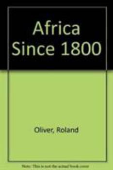 Paperback Africa Since Eighteen Hundred Book