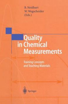 Paperback Quality in Chemical Measurements: Training Concepts and Teaching Materials Book