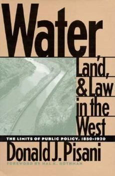 Hardcover Water, Land, & Law in the West Book