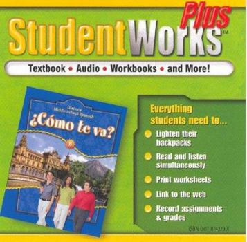 Audio CD ¿cómo Te Va? Level B Nivel Azul, Studentworks Plus CD-ROM Book
