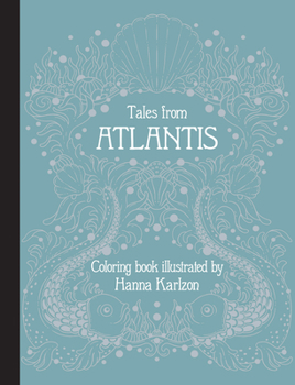 Hardcover Tales from Atlantis: Coloring Book