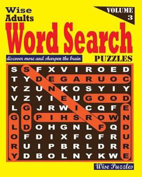 Paperback Wise Adults Word Search Puzzles, Vol. 3 Book