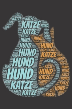 Hund und Katze: Notizbuch, Notizblock - Kariert, Karierte, Kariertes, Karo-Raster - DIN A5, 120 Seiten - Notizen, Ideen, Gedanken, Erinnerungen, Termine, Planer, Tagebuch, Organisation