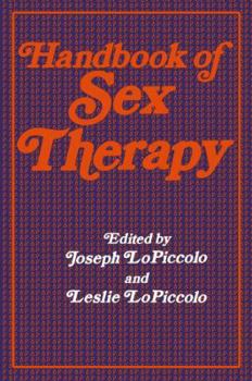 Hardcover Handbook of Sex Therapy Book