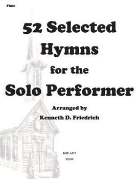 Paperback 52 Selected Hymns for the Solo Performer-flute version Book