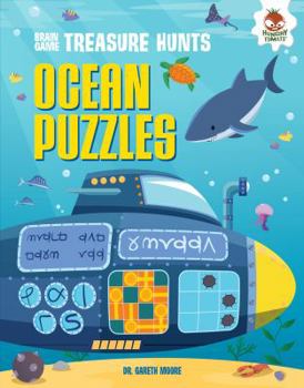 Library Binding Ocean Puzzles Book