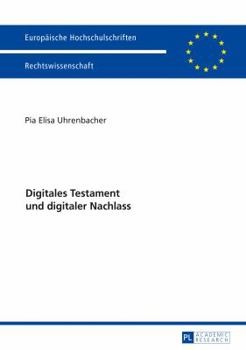 Paperback Digitales Testament Und Digitaler Nachlass [German] Book