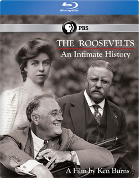 Blu-ray Ken Burns' The Roosevelts, An Intimate History Book