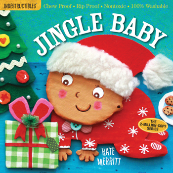 Paperback Indestructibles: Jingle Baby (Baby's First Christmas Book): Chew Proof - Rip Proof - Nontoxic - 100% Washable (Book for Babies, Newborn Books, Safe to Book