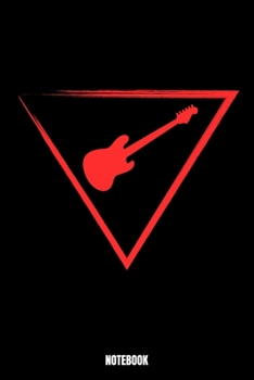 Notebook: Music Musik Notizbuch I Leere Noten f�r Gitarre und andere Instrumente I Musik Manuskriptpapier I 6 Saiten Akkord I Lehrer und Sch�ler Musiktagebuch verfolgen deine Erfahrungen mit Musik A5 