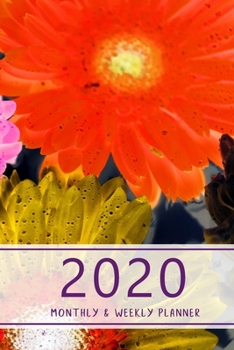 2020 Monthly & Weekly Planner: Hourly appointment planner. 7 full daily columns. Schedule, arrange, plan events. Monday start week. 9.0" x 6.0". ... blossom, red, yellow. Soft matte cover).