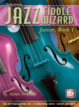 Paperback Jazz Fiddle Wizard Junior, Book 1 [With CD] Book