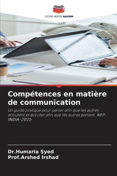 Paperback Compétences en matière de communication [French] Book