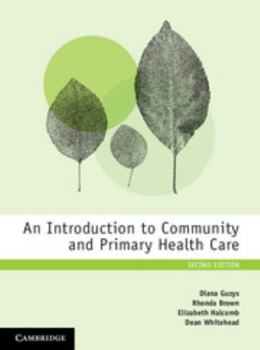 Paperback An Introduction to Community and Primary Health Care Book