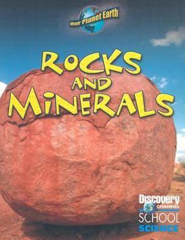 Library Binding Rocks and Minerals Book