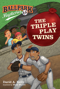 Paperback Ballpark Mysteries #17: The Triple Play Twins Book