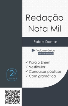 Paperback Redação Nota Mil: Com Gramática [Portuguese] Book