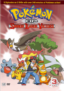 DVD Pokemon DP: Sihhoh League Victors Set 3 Book