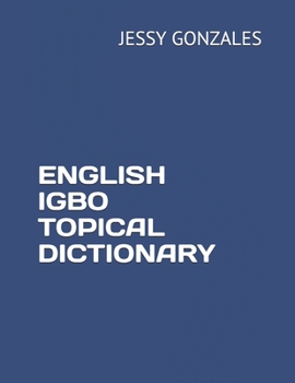 Paperback English Igbo Topical Dictionary Book
