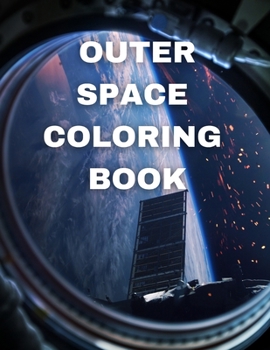 Paperback Outer Space Coloring Book