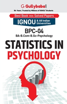 Paperback BPC-04 Statistics in Psychology Book