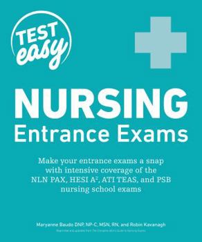 Paperback Nursing Entrance Exams Book