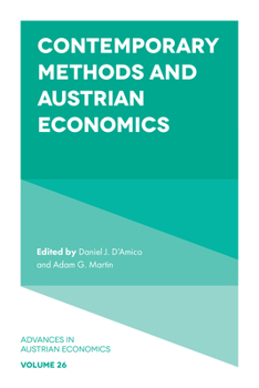 Hardcover Contemporary Methods and Austrian Economics Book